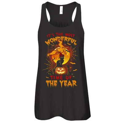 Halloween Cat It's The Most Wonderful Time Of The Year Witches T-Shirt & Tank Top | Teecentury.com