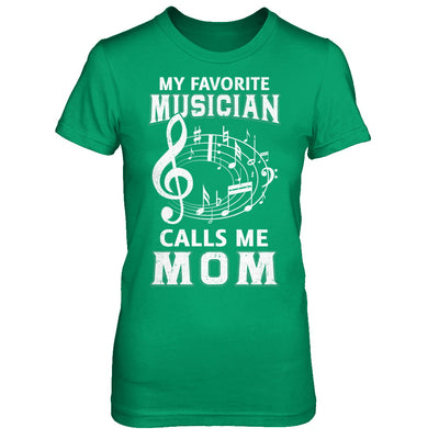 My Favorite Musican Calls Me Mom Mothers Day T-Shirt & Hoodie | Teecentury.com