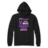 I Wear Purple For My Wife Pancreatic Cancer Husband T-Shirt & Hoodie | Teecentury.com