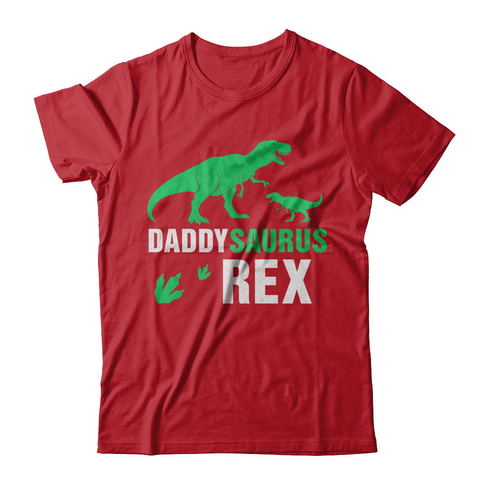 Funny Fathers Day Gift Daddysaurus Dinosaur Rex T-Shirt & Hoodie | Teecentury.com