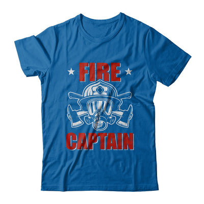 Fire Captain Fireman Dad Firefighter Gift T-Shirt & Hoodie | Teecentury.com