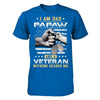 I'm A Dad PaPaw And A Veteran Nothing Scares Me T-Shirt & Hoodie | Teecentury.com