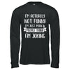 I'm Actually Not Funny I'm Just Mean People Think I'm Joking T-Shirt & Hoodie | Teecentury.com