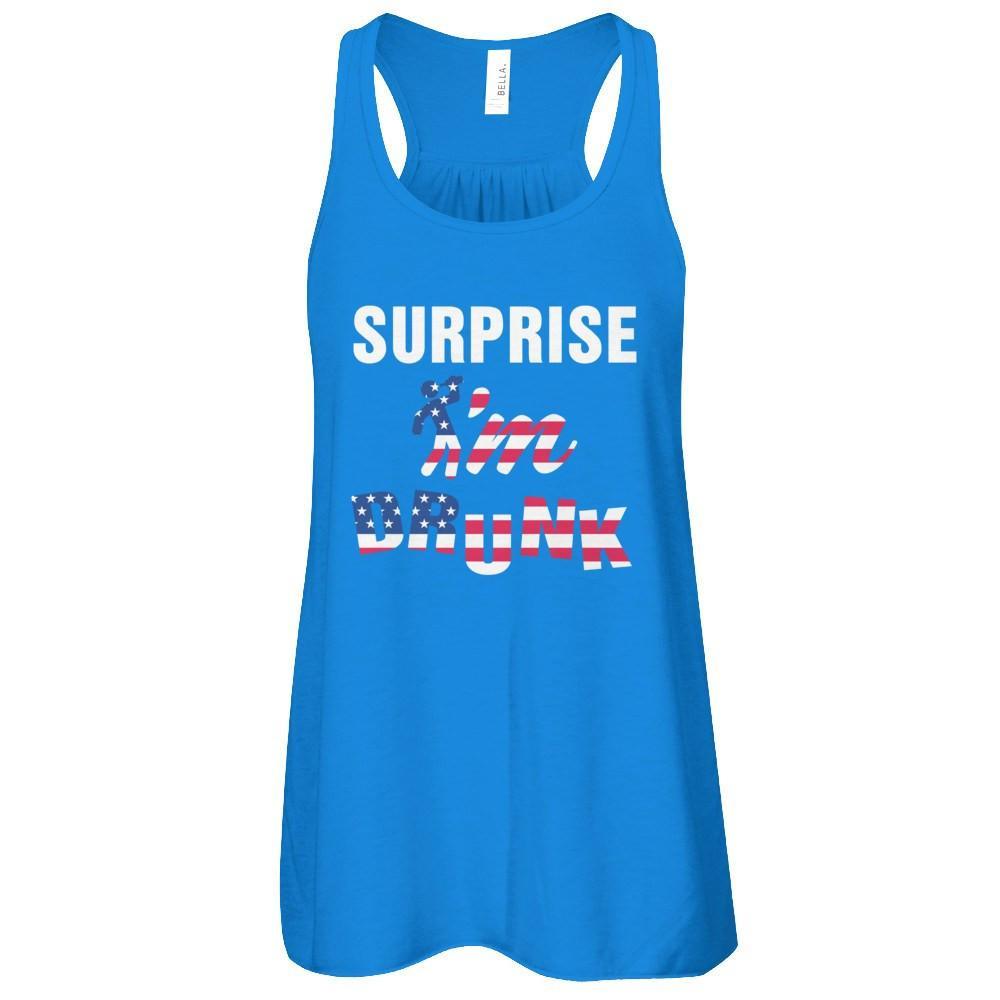 Surprise I'm Drunk 4Th Of July T-Shirt & Tank Top | Teecentury.com