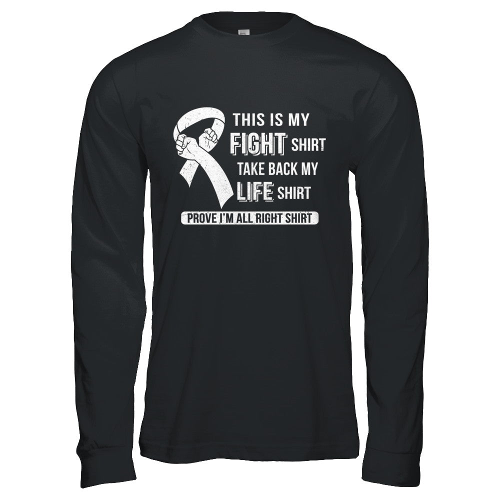 This Is My Fight Lung Cancer Awareness T-Shirt & Hoodie | Teecentury.com