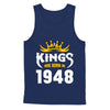 Kings Are Born In 1948 Birthday Gift T-Shirt & Hoodie | Teecentury.com