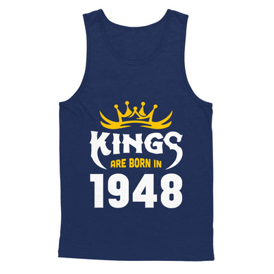 Kings Are Born In 1948 Birthday Gift T-Shirt & Hoodie | Teecentury.com