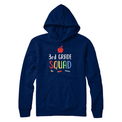 3rd Grade Squad Back To School Teacher Third Grade T-Shirt & Hoodie | Teecentury.com