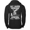 My Wife Is Not Perfect But She Is All I Want T-Shirt & Hoodie | Teecentury.com