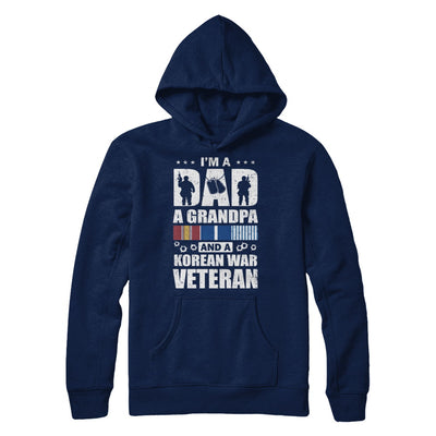 Dad A Grandpa And A Korean War Veteran Fathers Day T-Shirt & Hoodie | Teecentury.com