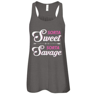 Sorta Sweet Sorta Savage T-Shirt & Tank Top | Teecentury.com