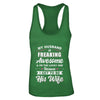 My Husband Is Freaking Awesome I'm The Lucky One Wife T-Shirt & Tank Top | Teecentury.com