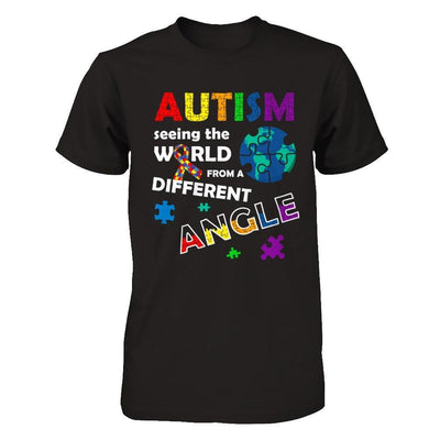 Autism Seeing The World Differently Angel T-Shirt & Hoodie | Teecentury.com