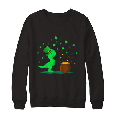 Lucky Dinosaur T-Rex St Patrick's Day Gift T-Shirt & Hoodie | Teecentury.com