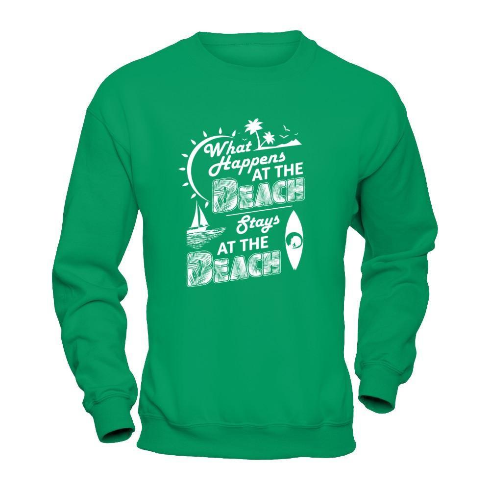 What Happens At The Beach Stays At The Beach T-Shirt & Tank Top | Teecentury.com