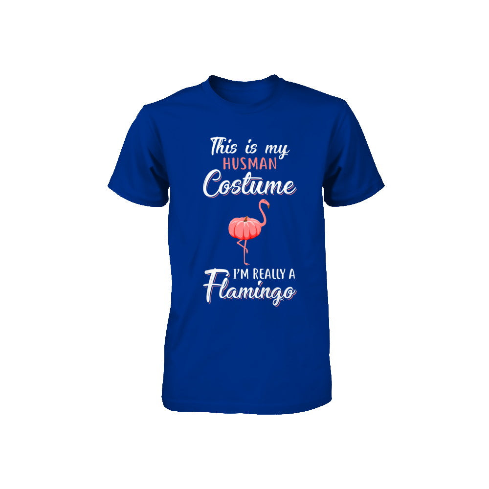 This Is My Human Costume I'm Really A Flamingo Halloween Youth Youth Shirt | Teecentury.com
