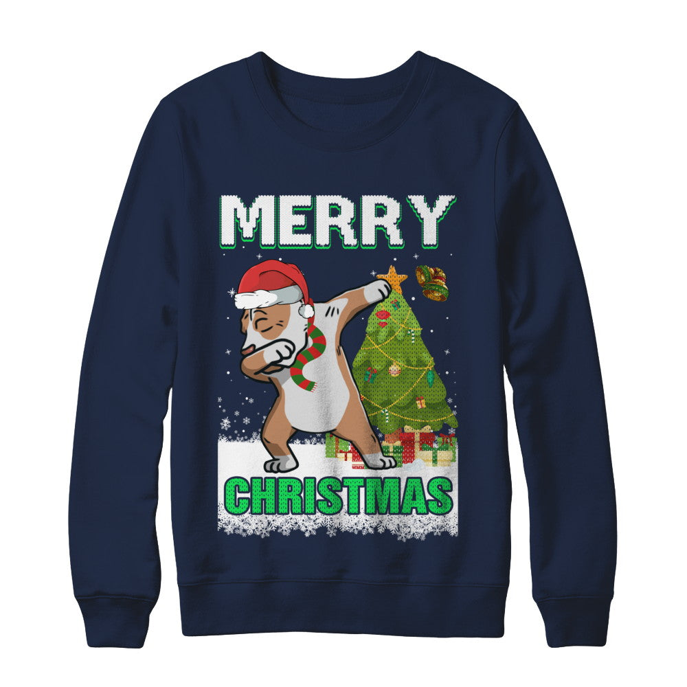 Cute Pit bull Claus Merry Christmas Ugly Sweater T-Shirt & Sweatshirt | Teecentury.com