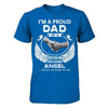 I'm A Proud Dad Of A Freaking Awesome Angel T-Shirt & Hoodie | Teecentury.com