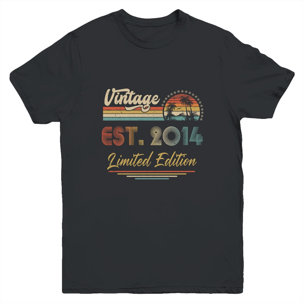 8 Year Old Vintage 2014 Limited Edition 8th Birthday Youth Youth Shirt | Teecentury.com