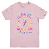 7 Years Of Being Awesome 7 Years Old 7th Birthday Tie Dye Youth Shirt | teecentury