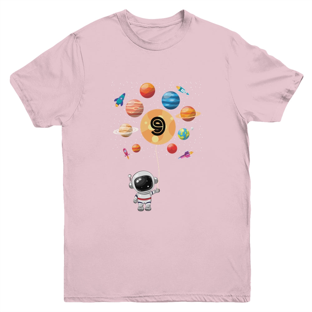 7 Years Old Birthday Boy Girl Gifts Astronaut 7th Birthday Youth Youth Shirt | Teecentury.com