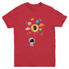 7 Years Old Birthday Boy Girl Gifts Astronaut 7th Birthday Youth Youth Shirt | Teecentury.com