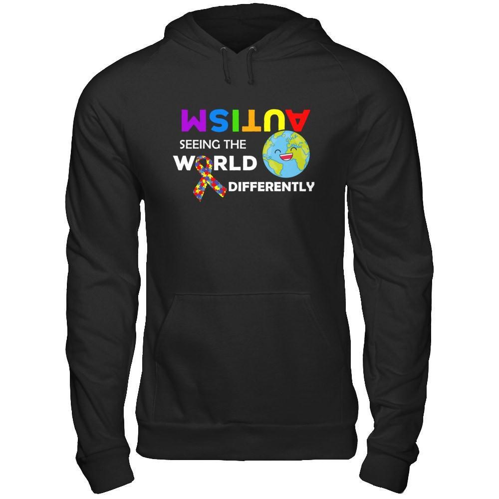 Autism Seeing The World Differently T-Shirt & Hoodie | Teecentury.com