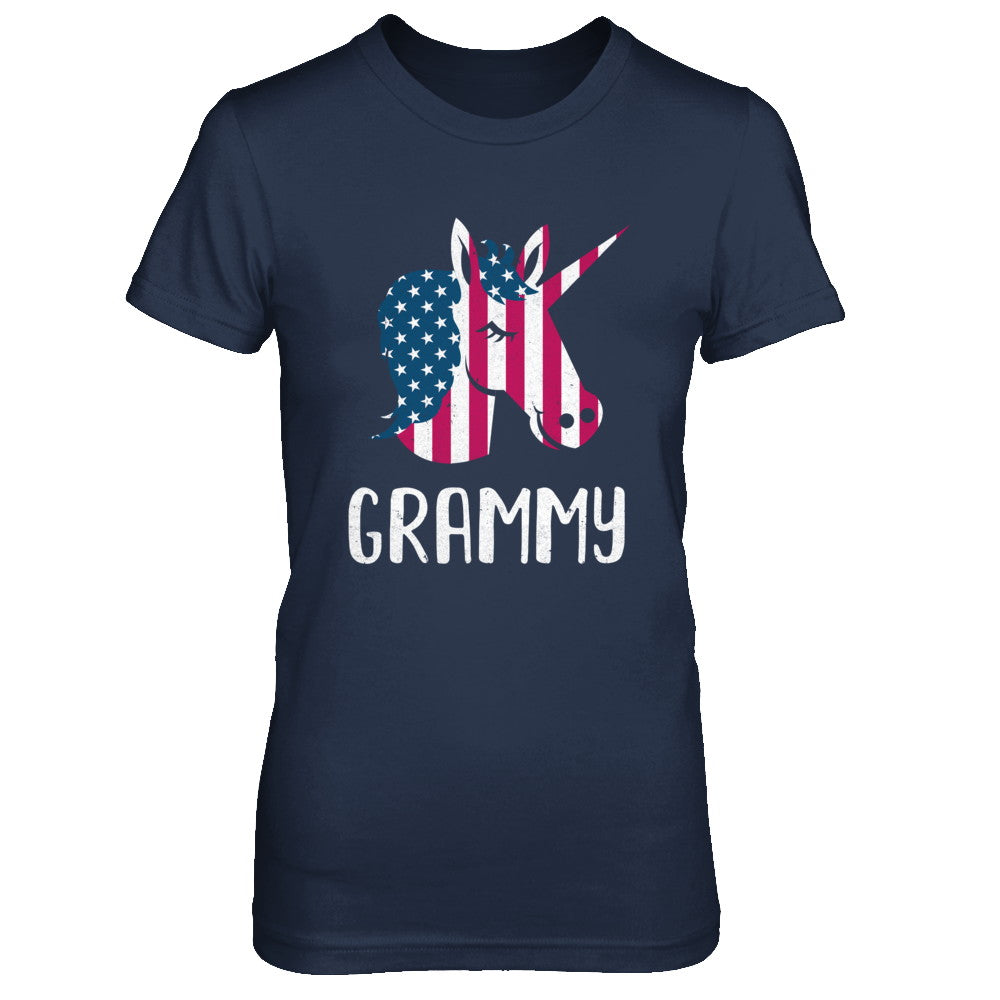 Patriotic Grammy Unicorn Americorn 4Th Of July T-Shirt & Hoodie | Teecentury.com