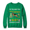 I Am Not A German Shepherd My Mom Said I'm A Baby T-Shirt & Sweatshirt | Teecentury.com