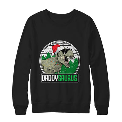 Daddysaurus Daddy Dinosaur T-Rex Family Christmas T-Shirt & Sweatshirt | Teecentury.com