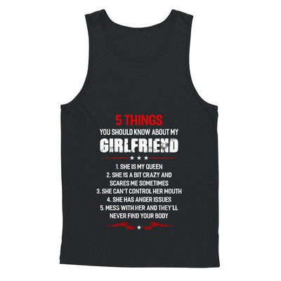 5 Things You Should Know About My Girlfriend Boyfriend T-Shirt & Hoodie | Teecentury.com