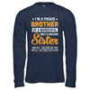 I'm A Proud Brother Of A Wonderful Sweet And Awesome Sister T-Shirt & Hoodie | Teecentury.com