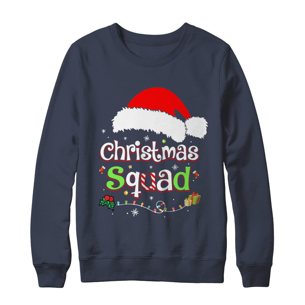 Santa Family Matching Pajamas Christmas Squad T-Shirt & Sweatshirt | Teecentury.com
