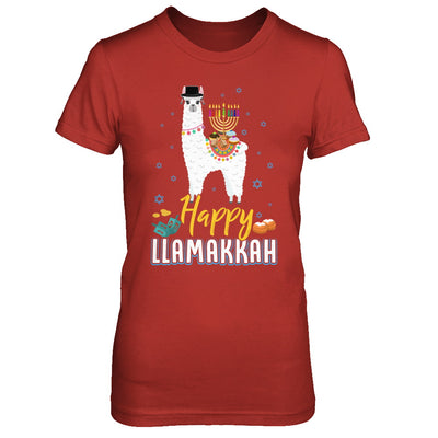 Funny Happy Llamakkah Hanukkah Llama T-Shirt & Sweatshirt | Teecentury.com