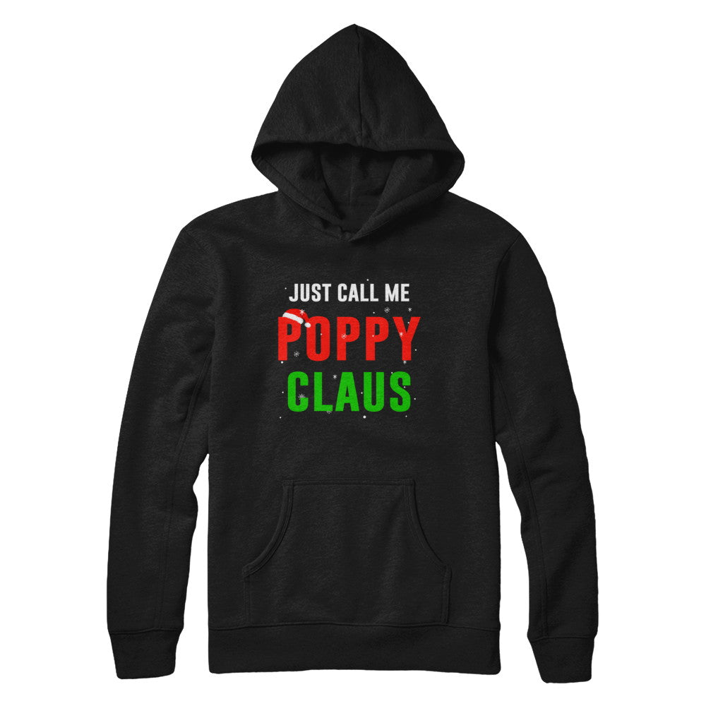 Santa Poppy Claus Matching Family Christmas Pajamas T-Shirt & Sweatshirt | Teecentury.com