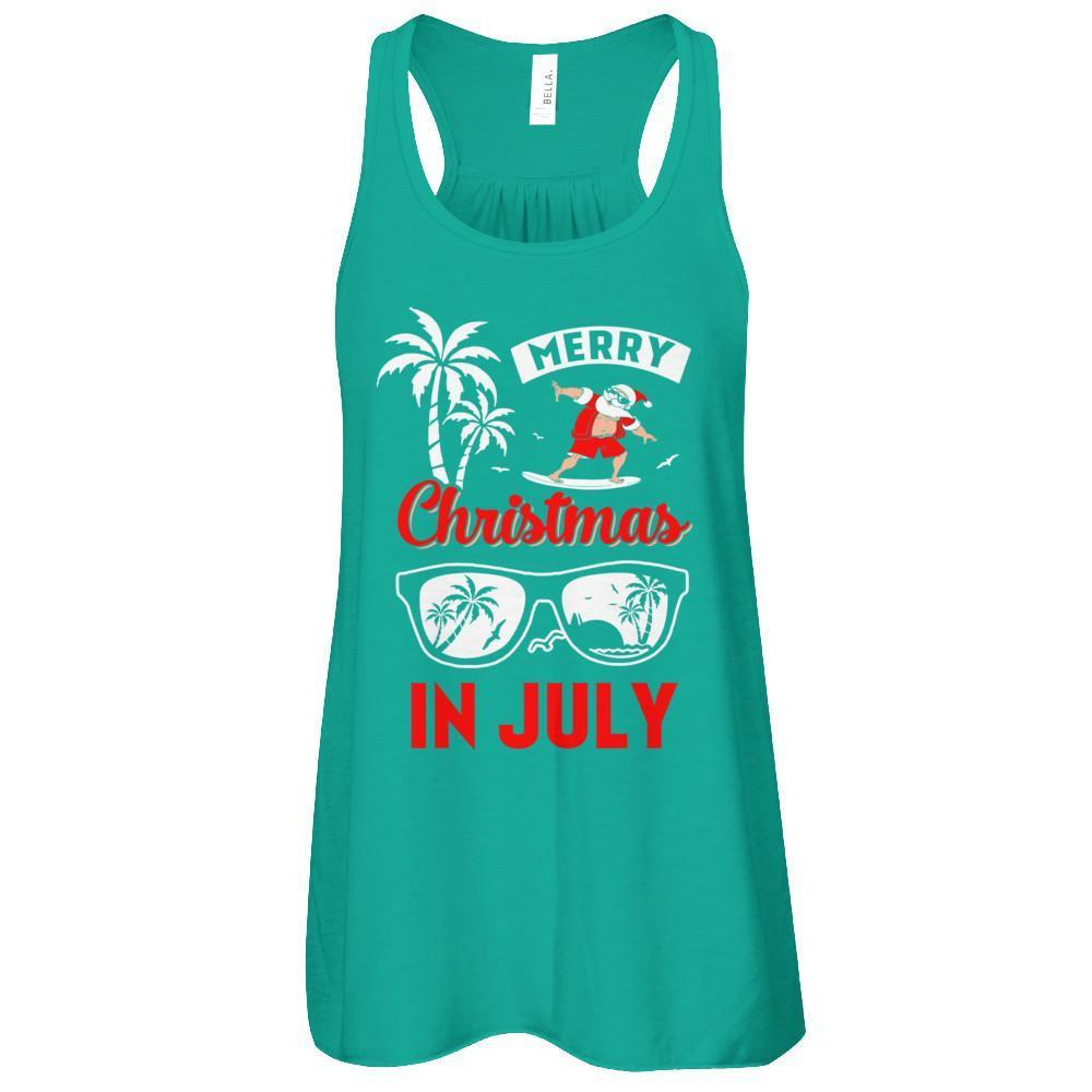 Merry Christmas In July T-Shirt & Tank Top | Teecentury.com