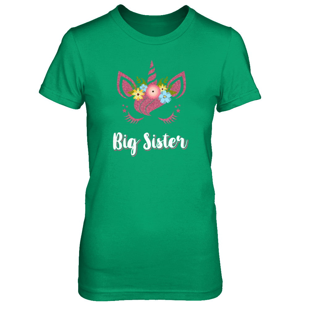 Unicorn Big Sister I'm Going To Be A Big Sister T-Shirt & Tank Top | Teecentury.com