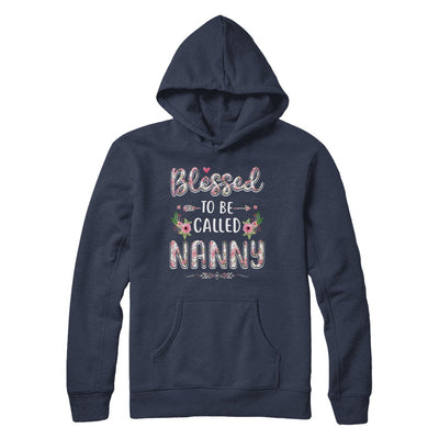 Funny Grandma Gifts Blessed To Be Called Nanny T-Shirt & Hoodie | Teecentury.com