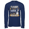 Vintage Classic Since 1958 With Rockin 64th Birthday T-Shirt & Hoodie | Teecentury.com