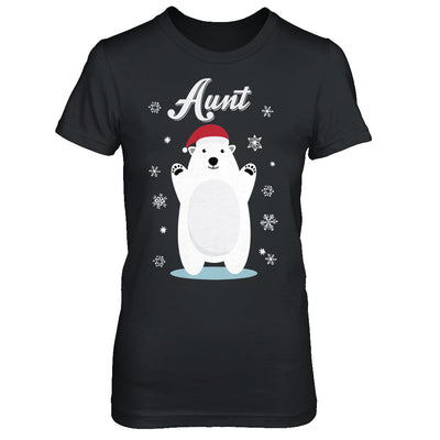 Aunt Bear Christmas Santa Pajamas T-Shirt & Sweatshirt | Teecentury.com