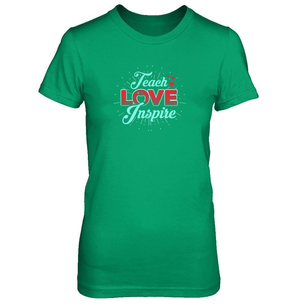 Teach Love Inspire T-Shirt & Tank Top | Teecentury.com