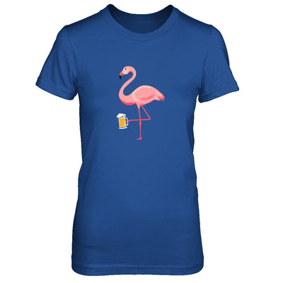 Beer Lover's Pink Flamingo Fun Party Beer T-Shirt & Tank Top | Teecentury.com