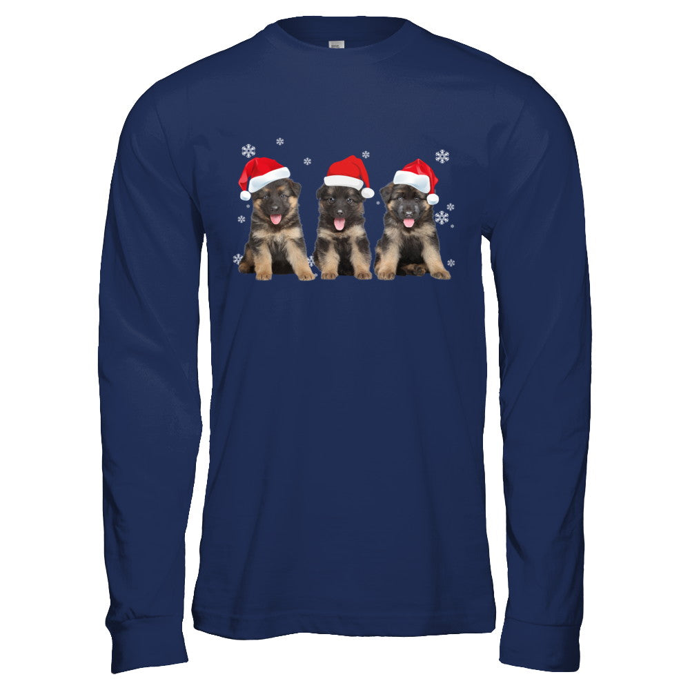 Funny German Shepherd Puppies Christmas Dog Gift T-Shirt & Hoodie | Teecentury.com