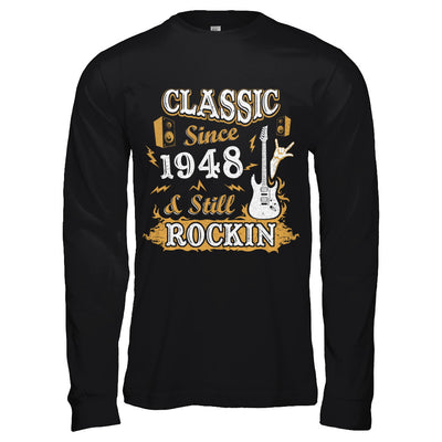 Vintage Classic Since 1948 With Rockin 74th Birthday T-Shirt & Hoodie | Teecentury.com