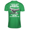 I Asked God For A Best Friend He Gave Me My Granddaughter T-Shirt & Hoodie | Teecentury.com