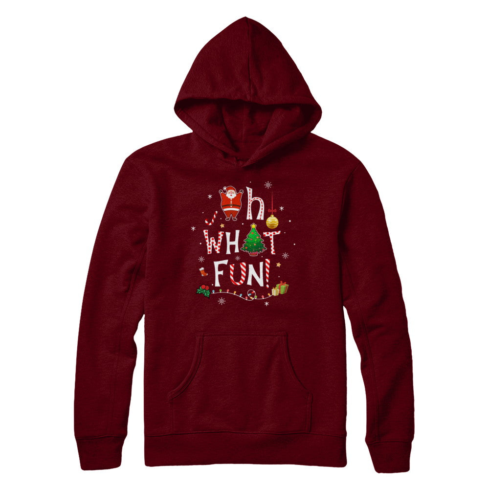 Oh What Fun Christmas Tree Funny Xmas T-Shirt & Sweatshirt | Teecentury.com