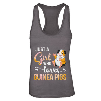 Just A Woman Who Loves Guinea Pigs T-Shirt & Tank Top | Teecentury.com