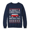 Merry Christmas Shitters Full Ugly Sweater T-Shirt & Sweatshirt | Teecentury.com