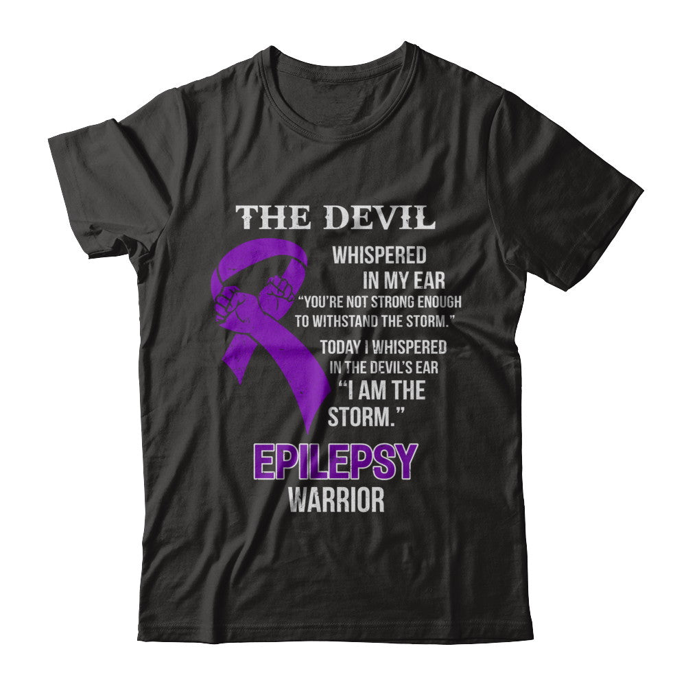I Am The Storm Support Epilepsy Awareness Warrior Gift T-Shirt & Hoodie | Teecentury.com