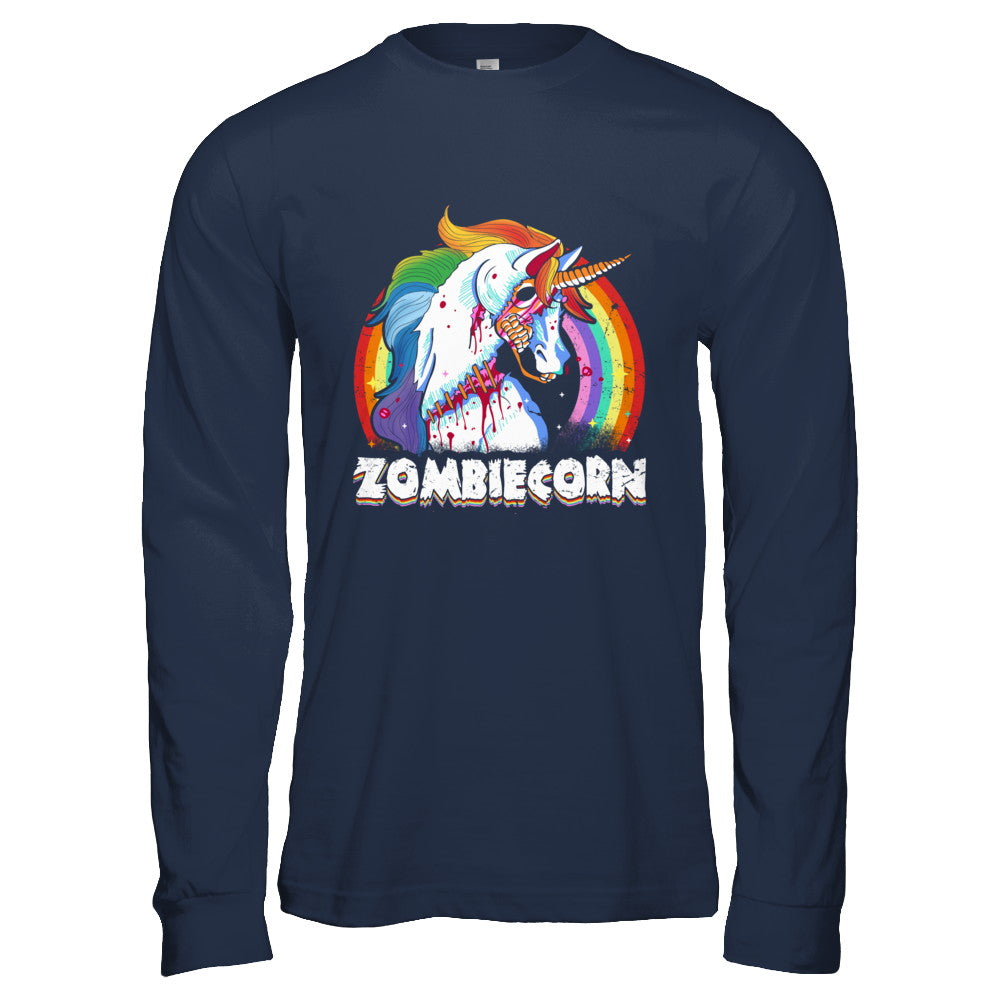 Zombiecorn Zombie Unicorn Halloween For Women T-Shirt & Hoodie | Teecentury.com